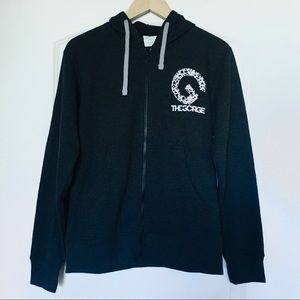 The Gorge Zipline North Carolina Souvenir Apparel L/S Zip-Up Hoodie Jacket